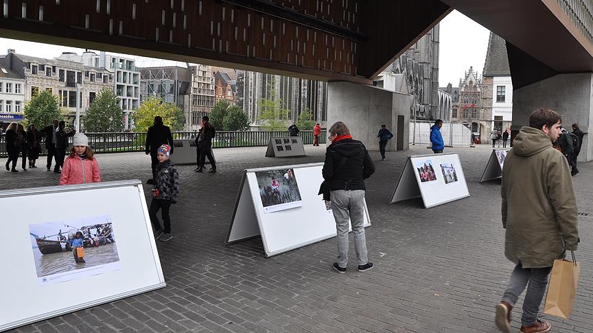 AA'nın Arakan fotoğrafları Belçika'da