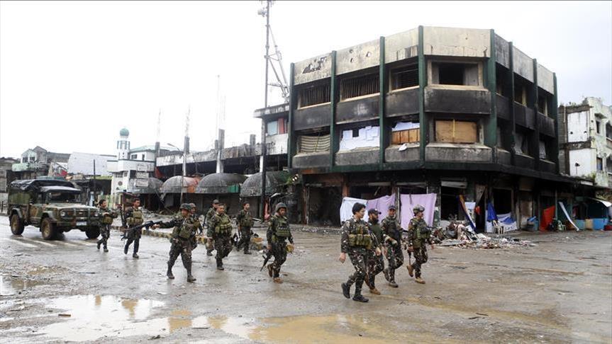 Warga Filipina sambut militer yang kembali dari Marawi