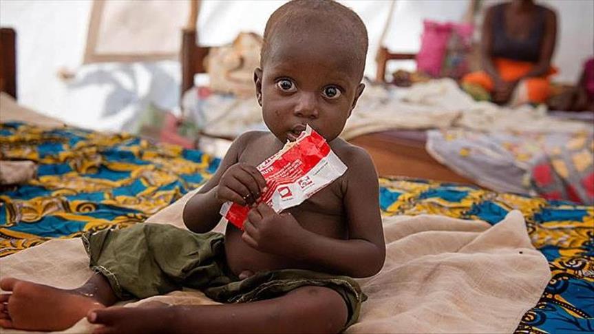 Miles de niños en República Democrática del Congo sufren de hambre