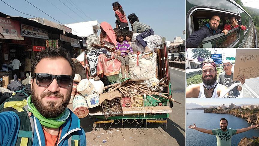 Laki-laki ini jelajahi 35 negara dengan 'hitchhiking'