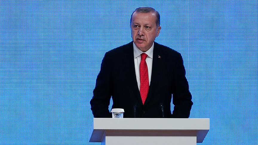 Cumhurbaşkanı Erdoğan: Bakü-Tiflis-Kars Demiryolu hattı kararlılığımızın eseri