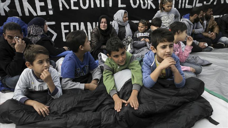 Protest izbjeglica u Atini: Traže spajanje sa porodicama, najavili štrajk glađu 