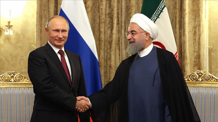 Russian president arrives in Iran for trilateral summit
