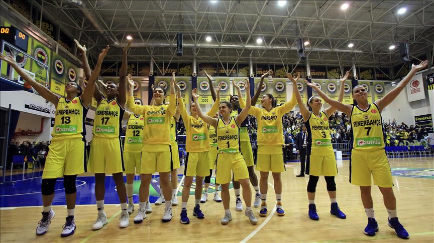 پیروزی تیم بسکتبال بانوان فنرباغچه در مسابقات لیگ اروپا