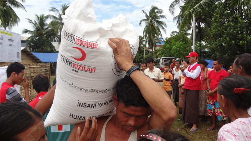 Turkish aid agency continues to help Rohingya Muslims