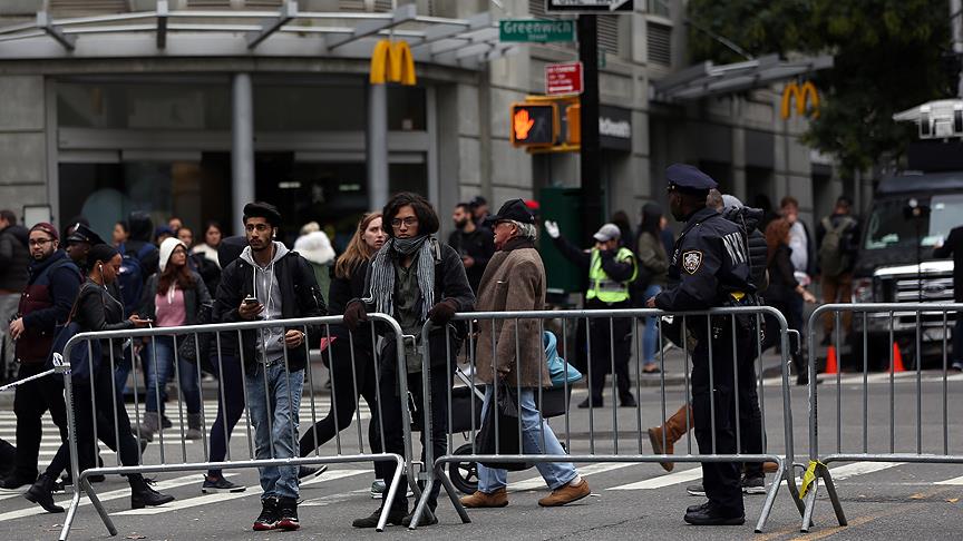 New York'ta terör saldırısının yaşandığı bisiklet yoluna bariyerli önlem