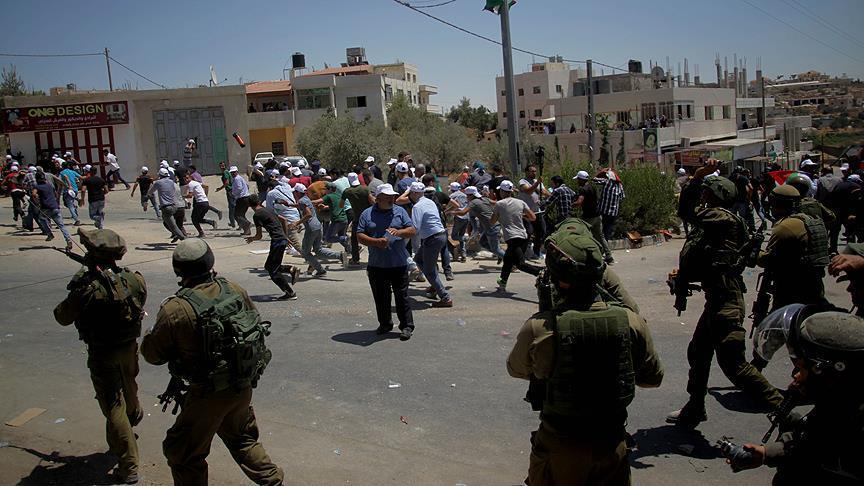 Israeli army disperses West Bank anti-settlement rally