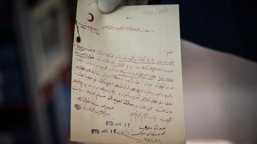 WWI letters of Ottoman soldiers to reach families