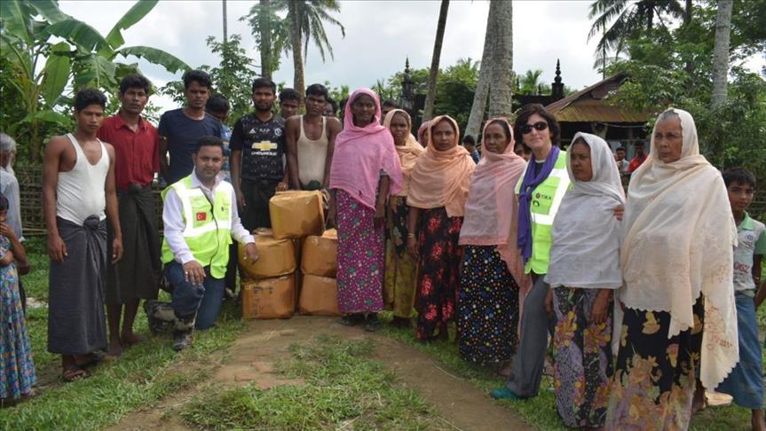 TIKA vazhdon shpërndarjen e ndihmave ushqimore në Arakan