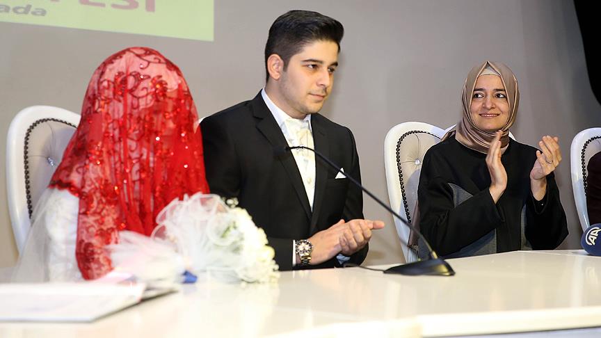 Bakan Kaya, nikah şahidi oldu
