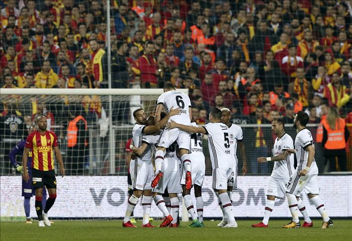 Football: Besiktas defeat Goztepe 3-1 in Izmir