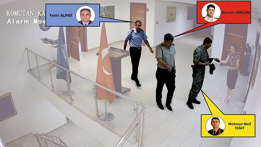 Hava Harp Okulu'ndaki darbe toplantısının görüntüleri ortaya çıktı