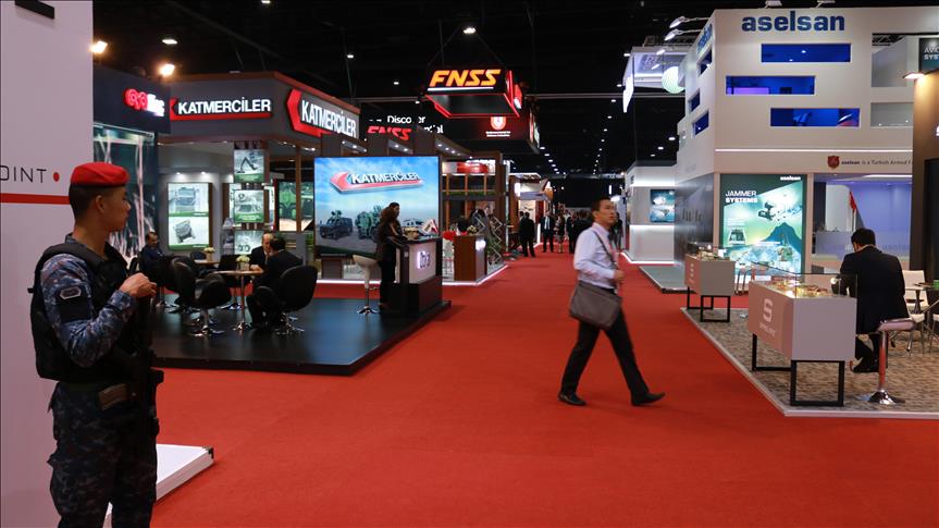 Turkish defense industry products exhibited in Thailand