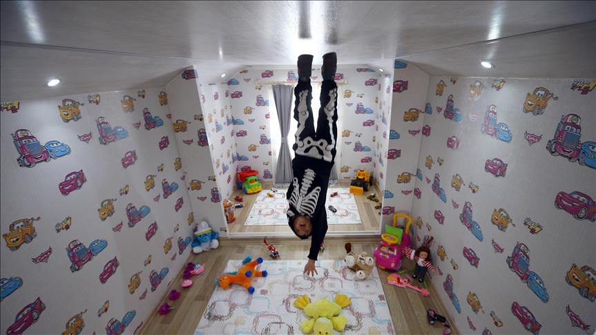 Upside Down House In Turkish Capital Dazzles Visitors