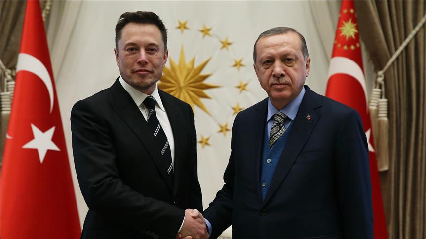 Erdogan, SpaceX CEO discuss new Turkish satellites
