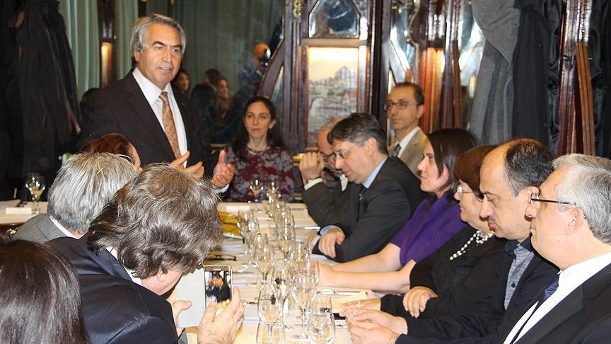 UNESCO'nun Türkiye Komisyonu'ndan Paris'te akşam yemeği 