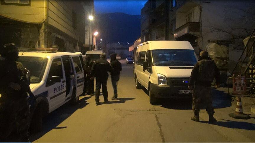 Bursa'da DEAŞ operasyonu: 27 gözaltı 