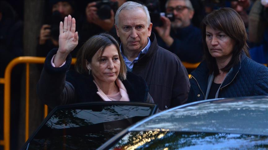 Catalan parliament speaker released from Spanish jail