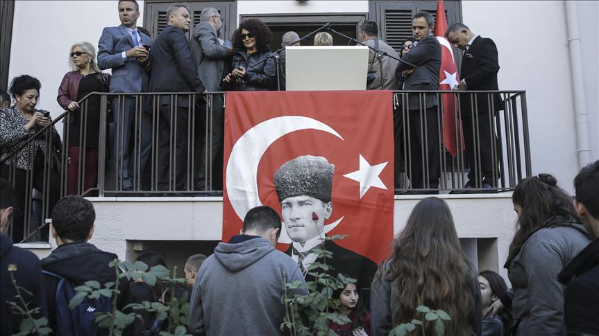 Ataturk, founder of modern Turkey, commemorated abroad