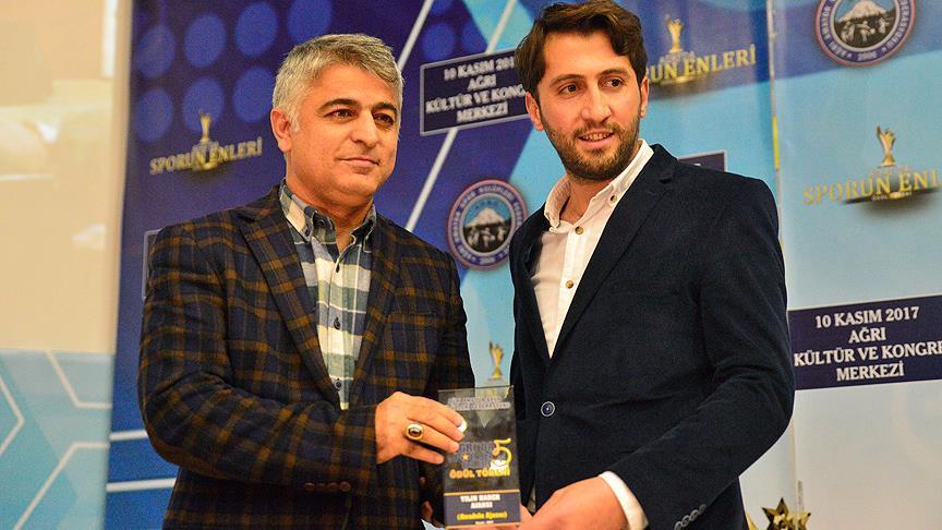 Ağrı'da 'Sporun Enleri Ödül Töreni'