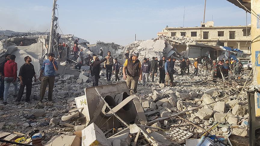 Airstrikes kill 53 in Syria’s Alepp
