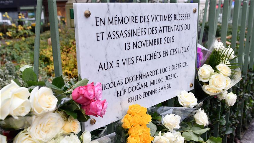 France commemorates 2015 Paris terror victims