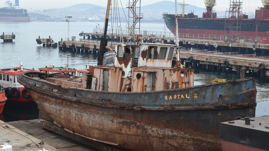Tarihe ışık tutan gemi "Kartal" istimbotu restore edilecek