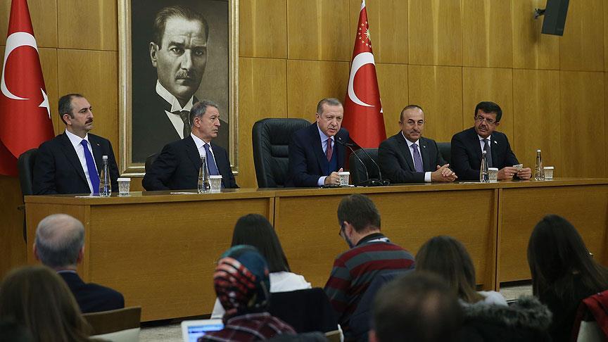 ئەردۆغان: ''٥٠ بارهەڵگر هاوکاریی مرۆیی لە خابوورەوە چوونەتە ناو عێراقەوە''