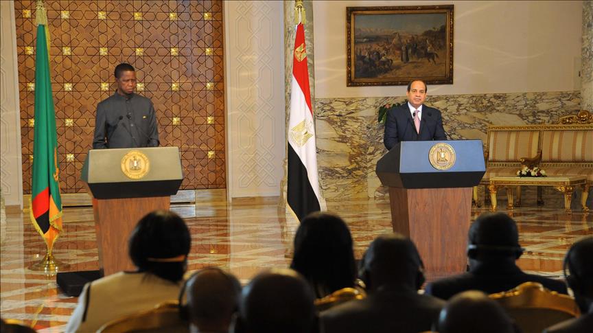 مصر وزامبيا توقعان ثلاث اتفاقيات تعاون