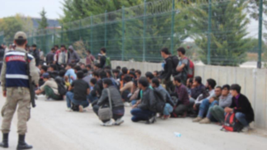 Over 2,200 undocumented migrants held in Turkey
