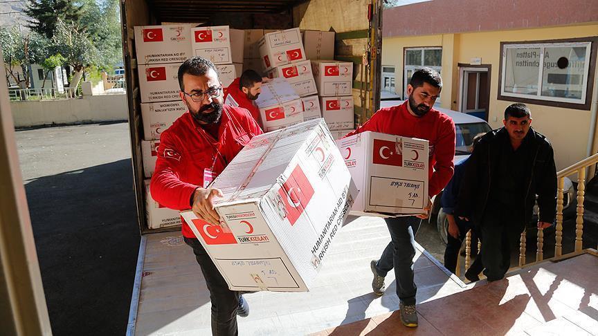 Turkish aid group sends more supplies to quake-hit Iraq