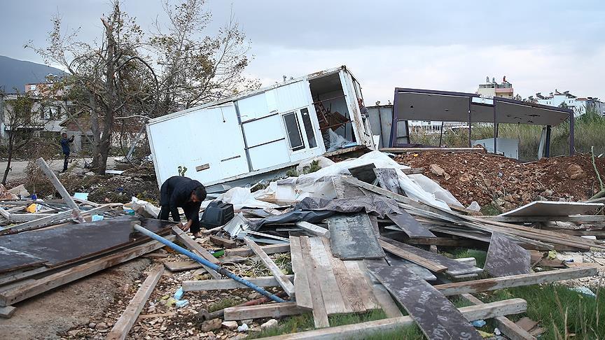Turkey: Storm causes severe damage in coastal Antalya