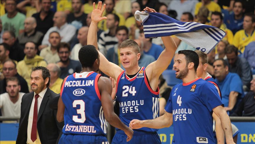 Basket/Euroligue: L’Anadolu Efes s’impose au Maccabi (92-72)