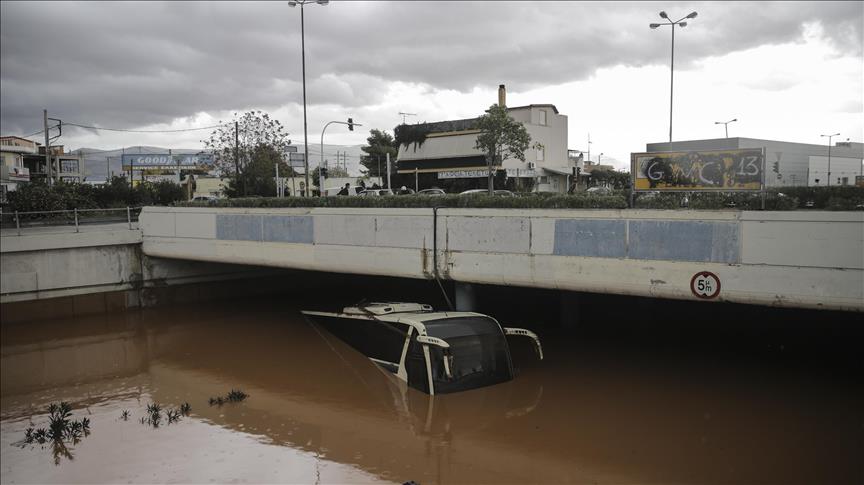 Deadly floods hit Greece