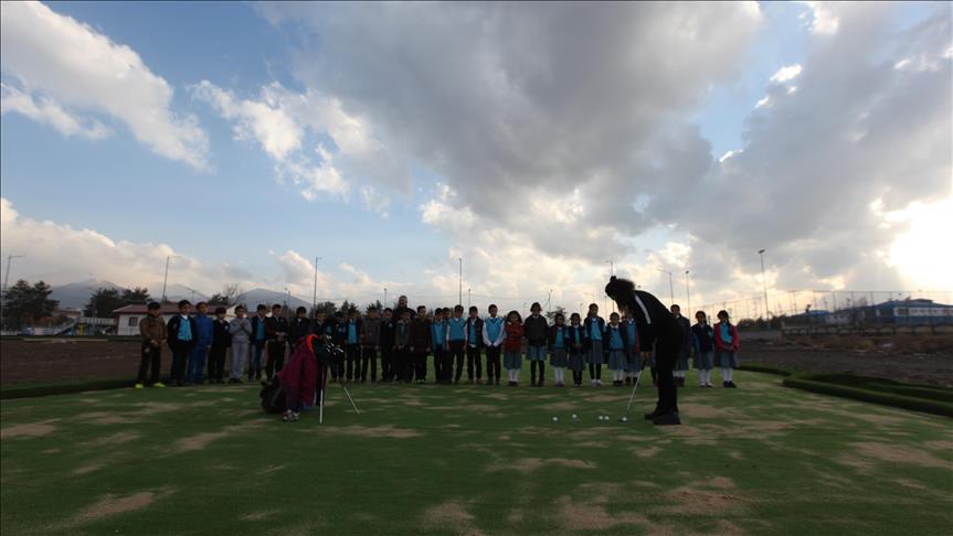Turquie : Le golf, nouvelle passion des habitants de la ville de Erzurum