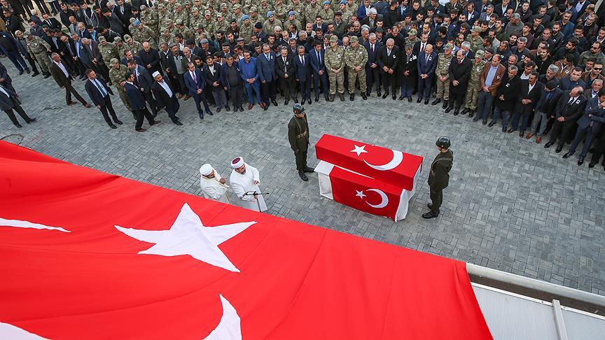 Şehit asker Suat Surki Van'da son yolculuğuna uğurlandı