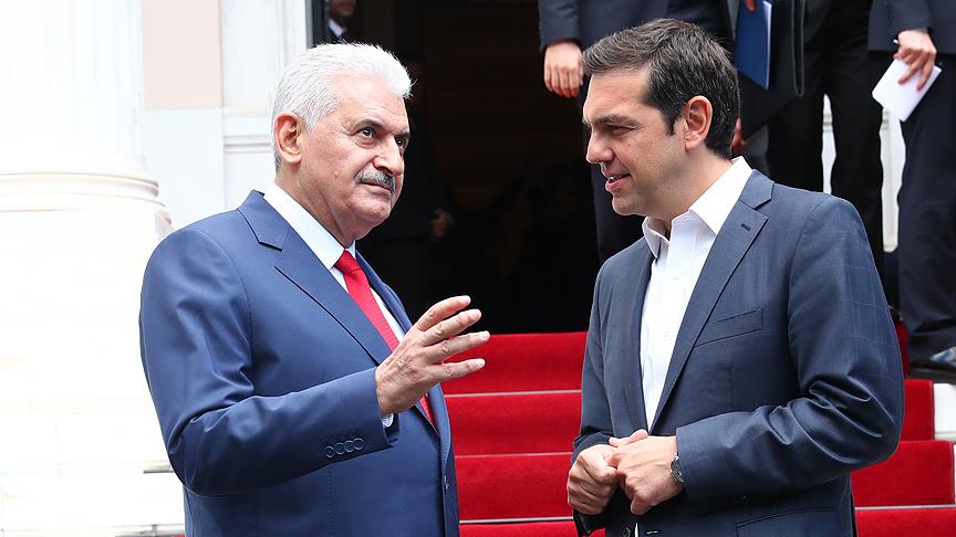 Başbakan Yıldırım'dan Yunanistan Başbakanı Çipras'a taziye mesajı