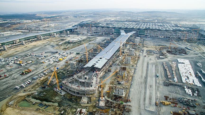 Третий аэропорт Стамбула построен на 73% 