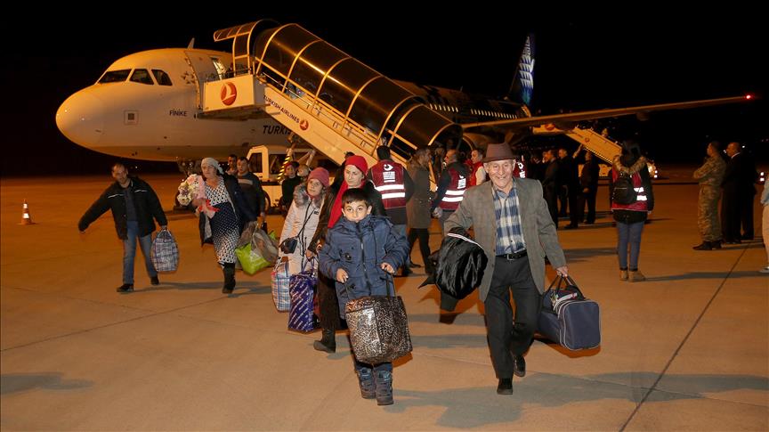 Last group of Ahiska Turks arrives in Turkey