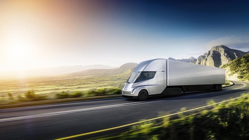 Tesla reveals its first electric truck