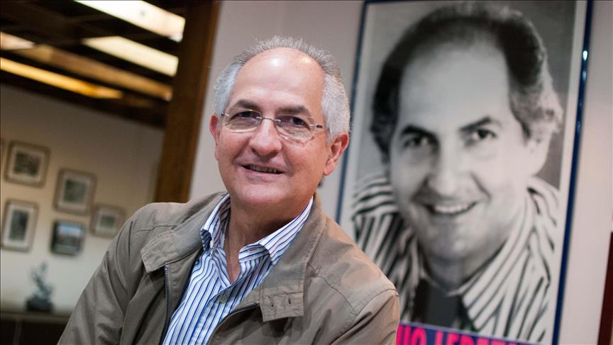 Opositor venezolano Antonio Ledezma huyó de su país y está en Colombia
