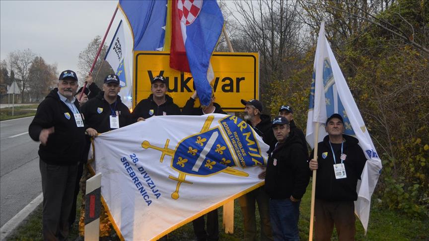 Učesnici „Marša mira Srebrenica - Odžak – Vukovar“ stigli u Vukovar 