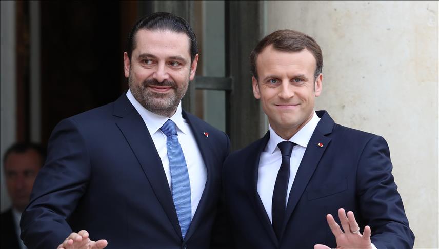 Réunion Hariri-Macron à huis clos à l'Elysée