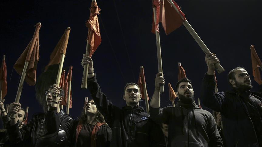 Thousands Commemorate The 1973 Greek Student Uprising