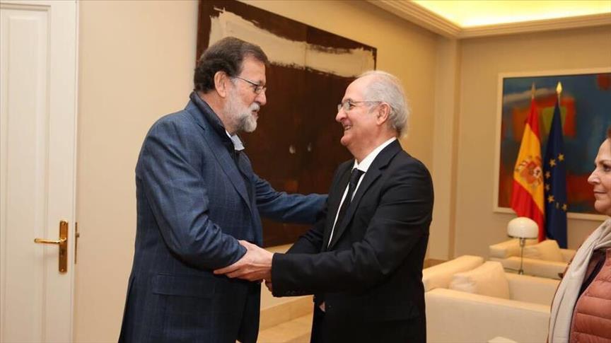 Ledezma se reunió con el presidente Mariano Rajoy en Madrid
