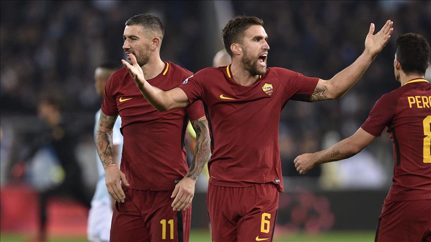 Foot / Italie - 13ème j. : L'AS Rome remporte le derby face à la Lazio Rome (2-1) 