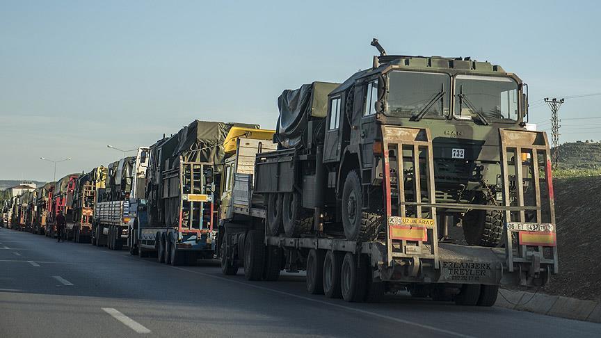 Турция перебрасывает военную технику в Идлиб 