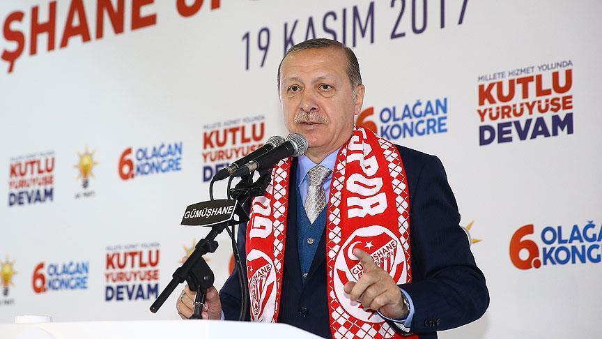 أردوغان: سنجهض كافة المخططات التي تستهدف بلادنا 