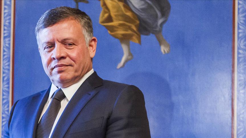 Jordan king voices support for crisis-hit Lebanon