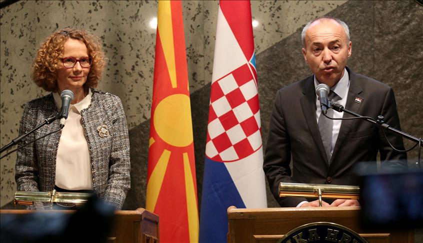 Хрватска  подготвена да ги поддржи евроатланските амбиции на Македонија“